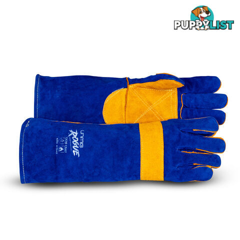 MIG Welding Gloves Left Hand Only Heavy Duty 480mm Unimig UMWG8LL