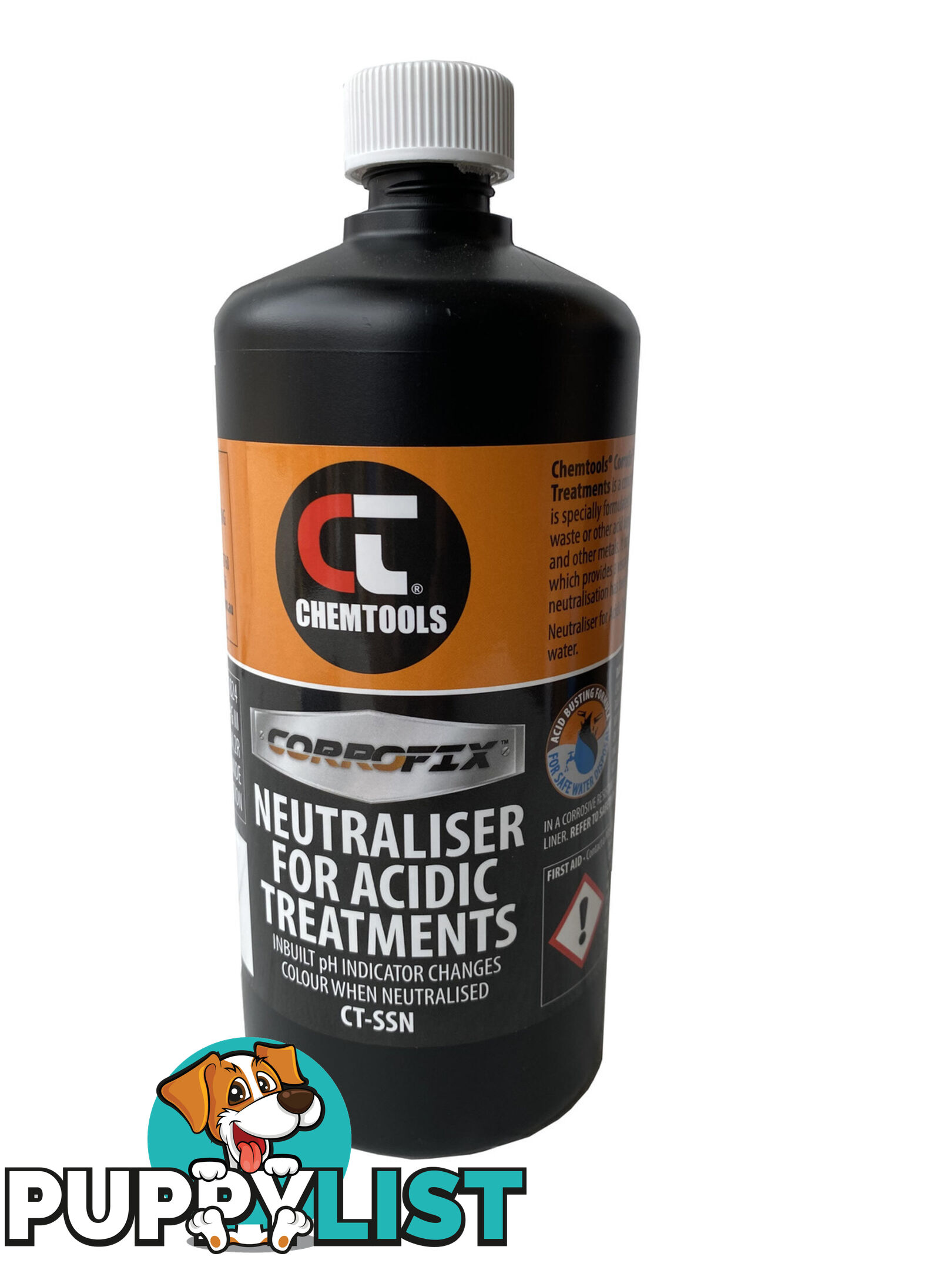 Neutraliser For Acidic Treatments 1 Litres Chemtools CT-SSN-1L