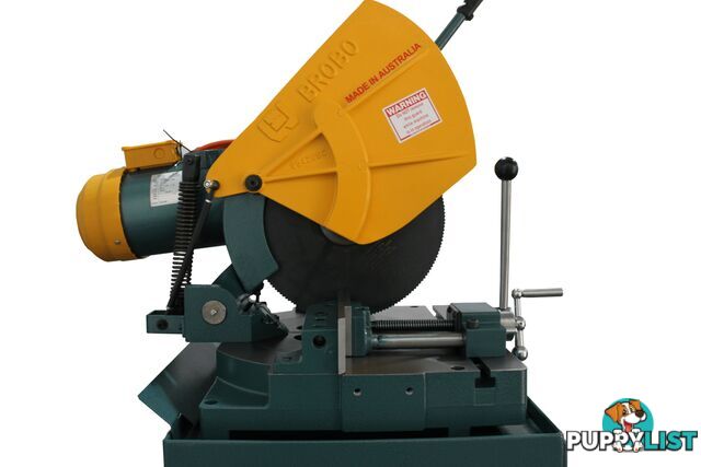 Ferrous Cutting Cold Saw S315G Single Phase Vari Speed 20-100 RPM Integrated Stand Brobo 9720040