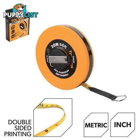 Fibreglass Measuring Tape 30M Tolsen 35022