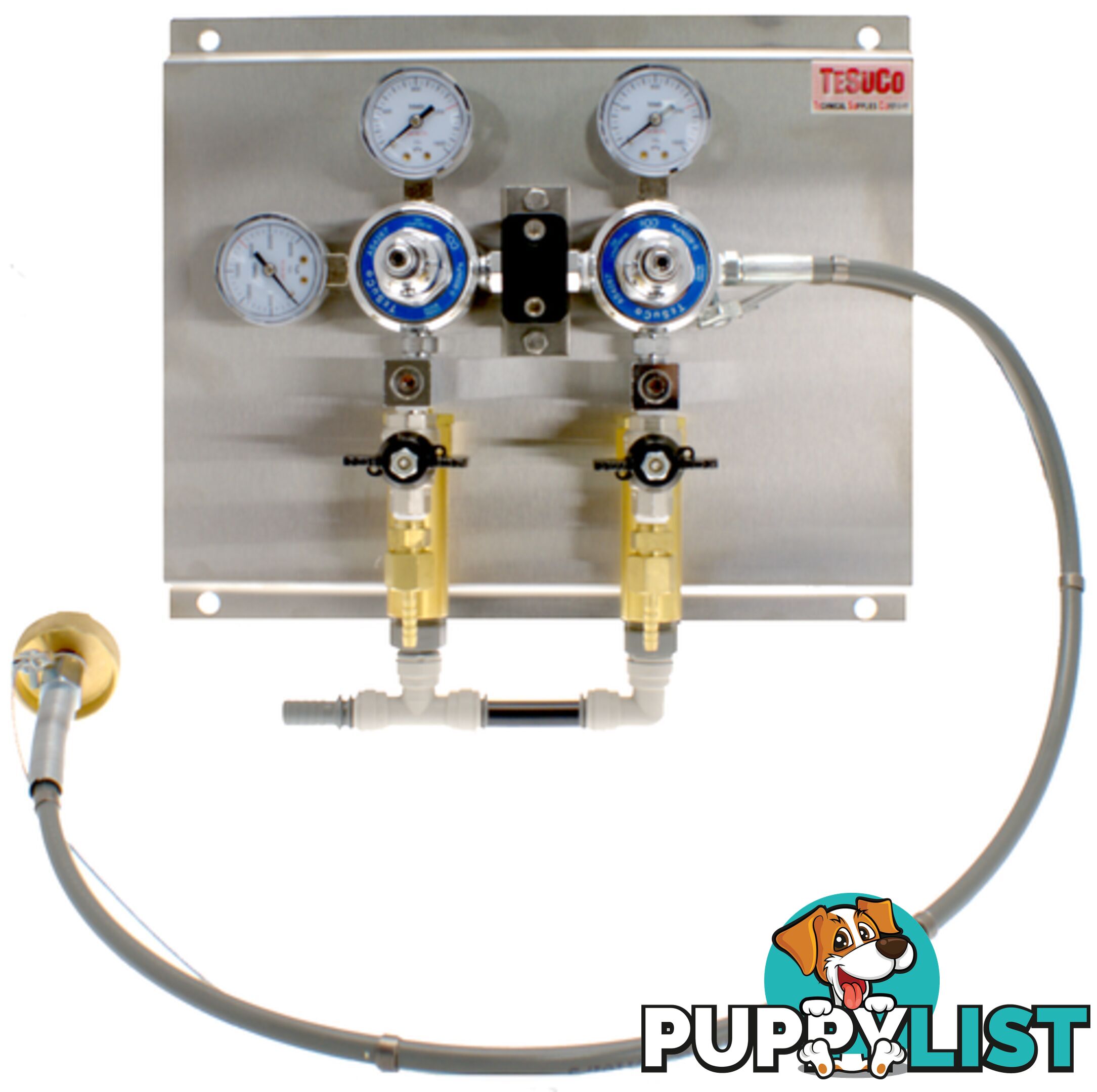 Beverage Board CO2 Primary 1 Secondary Regulator In 20,000kPa Out 400kPa