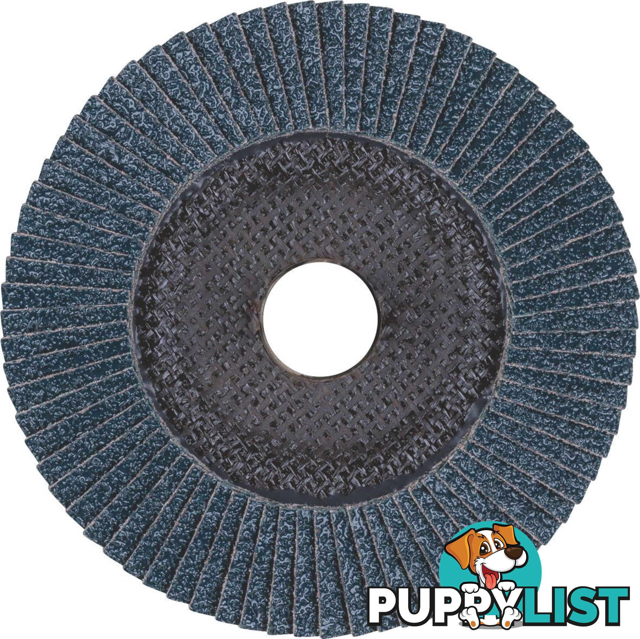 Polifan Flap Disc 125mm 5" 80G GP Zirconia Inox 67770128 each