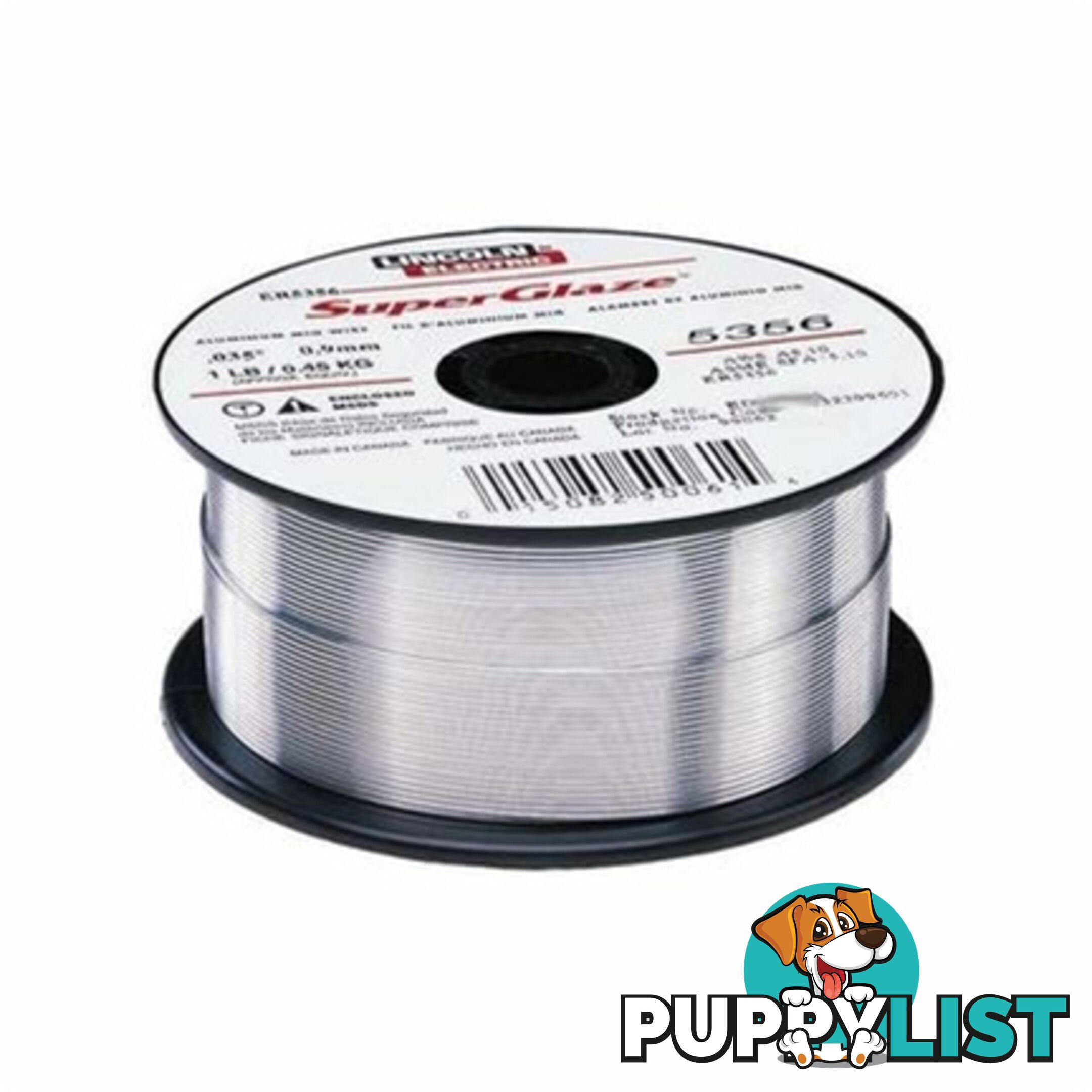 Aluminium 4043 MIG Wire 0.8mm 0.45kg Lincoln ED030307