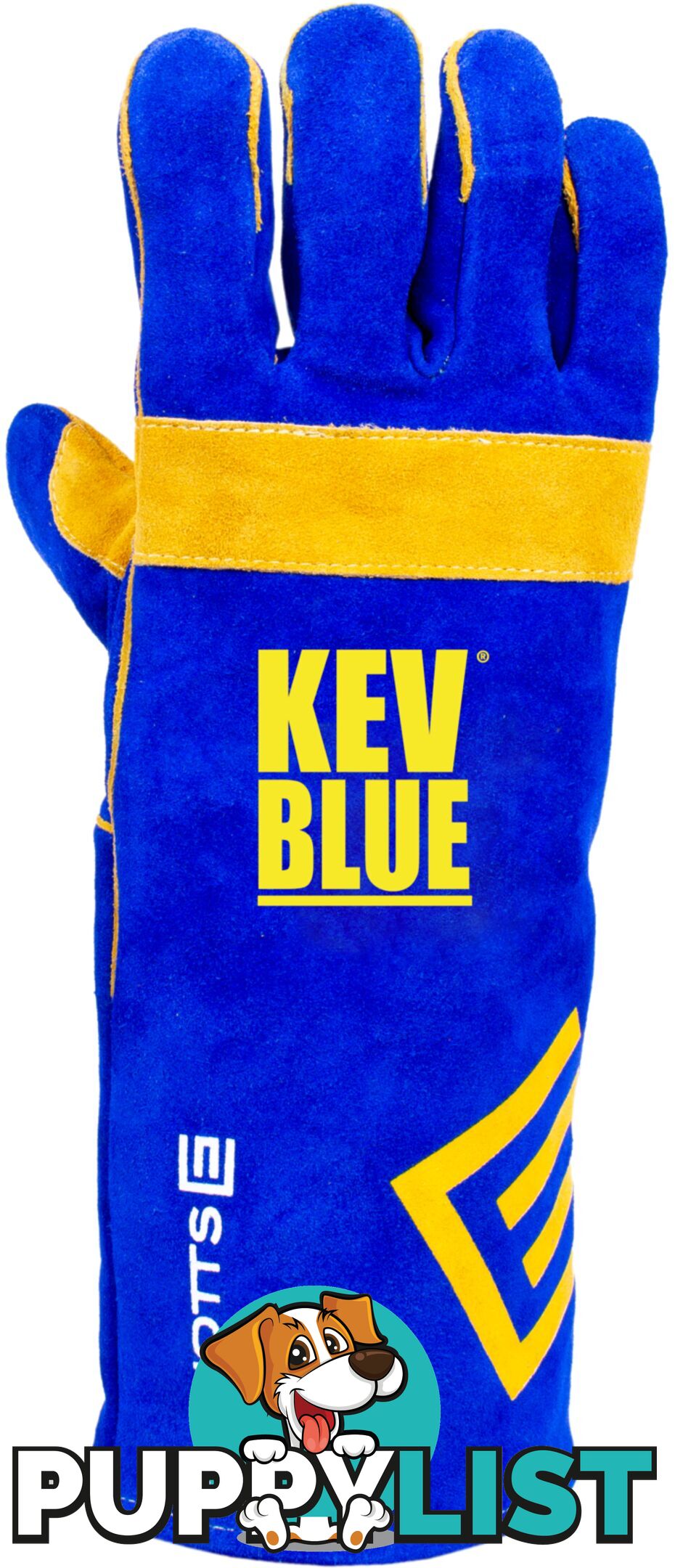 The KEVLARÂ® BLUEâ¢ Welding Glove Elliotts 300RKB