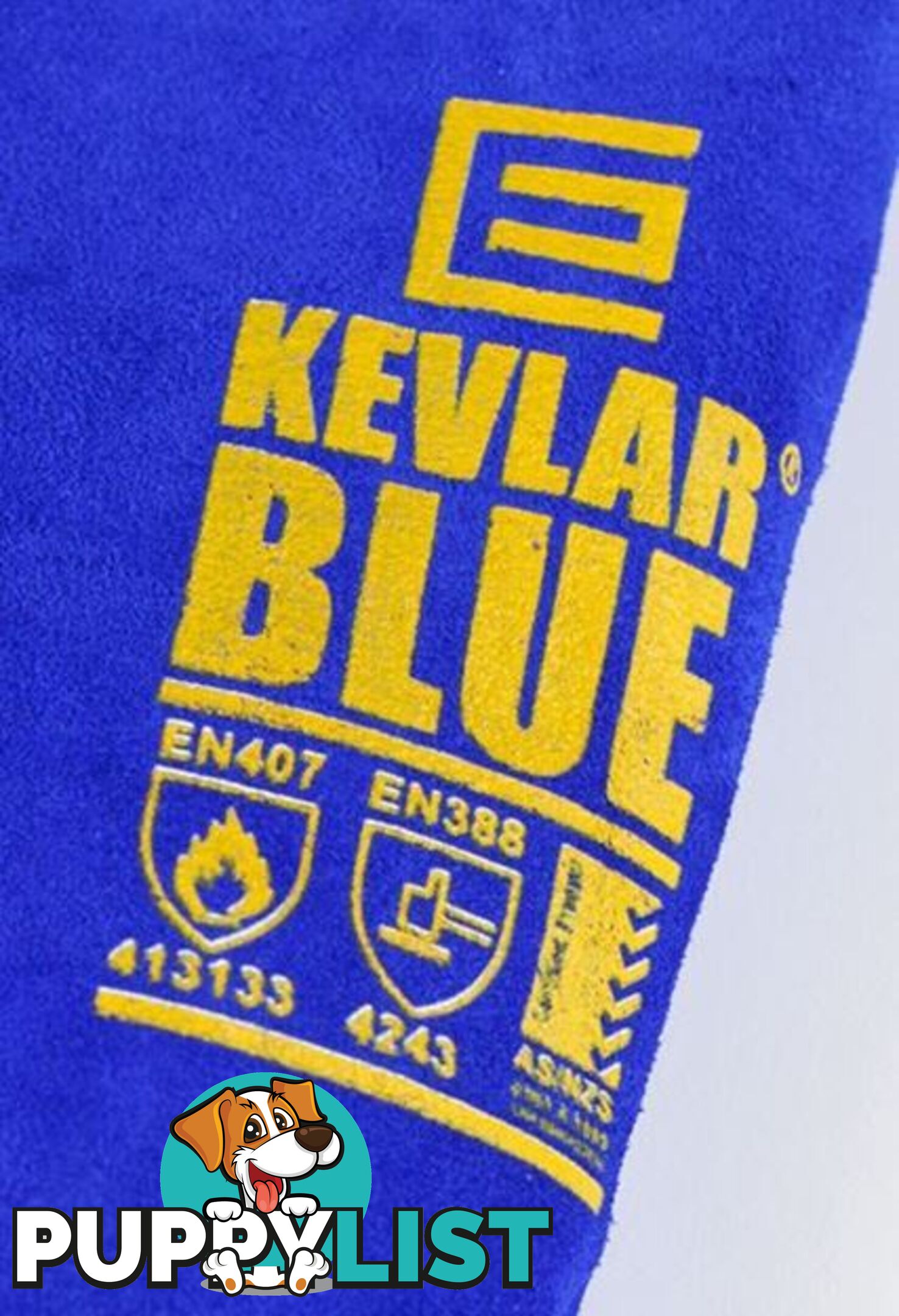 The KEVLARÂ® BLUEâ¢ Welding Glove Elliotts 300RKB