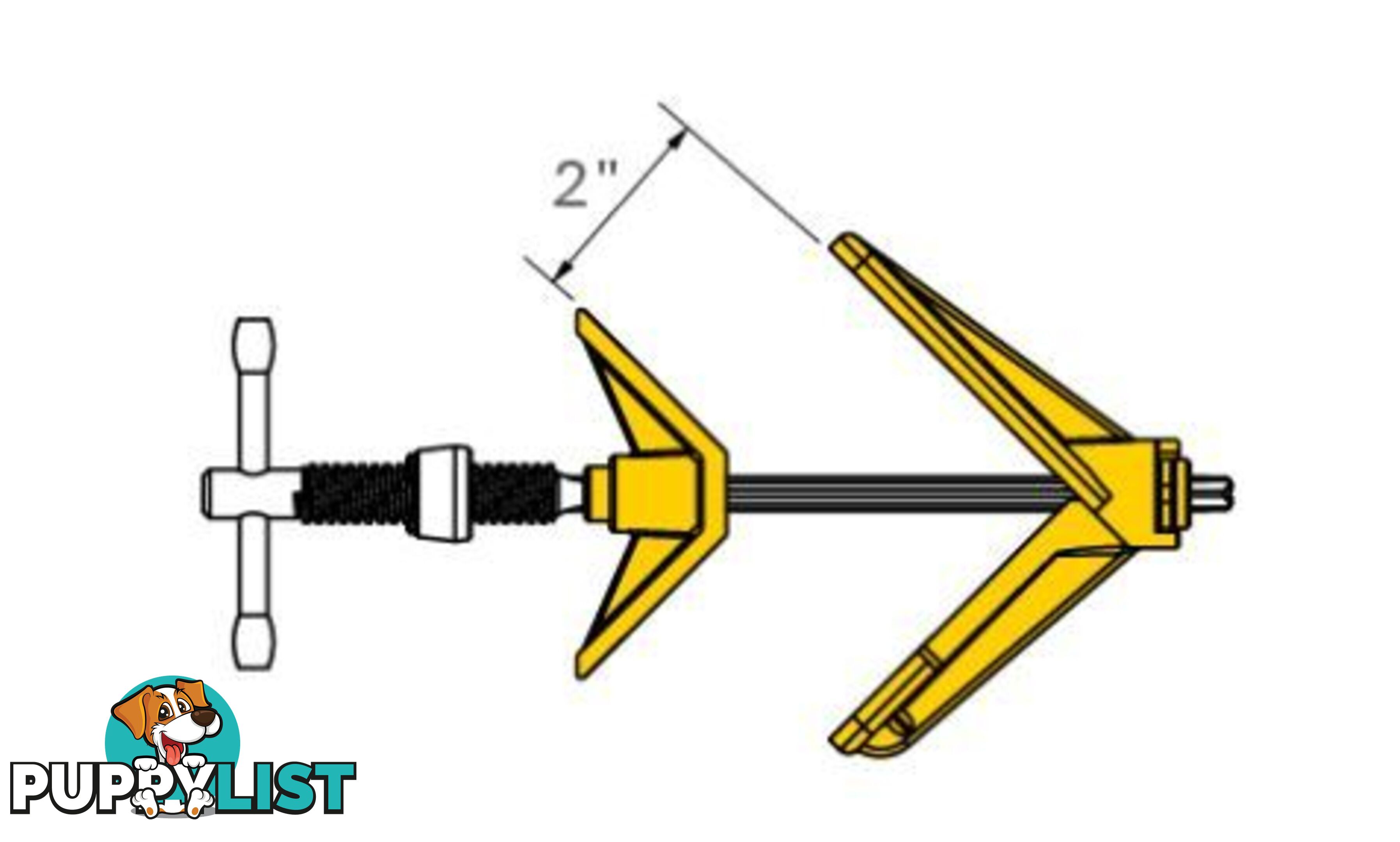 Spring Loaded L Clamp with 3-Axis Bracket + Pipe Plier Kit UDL365K