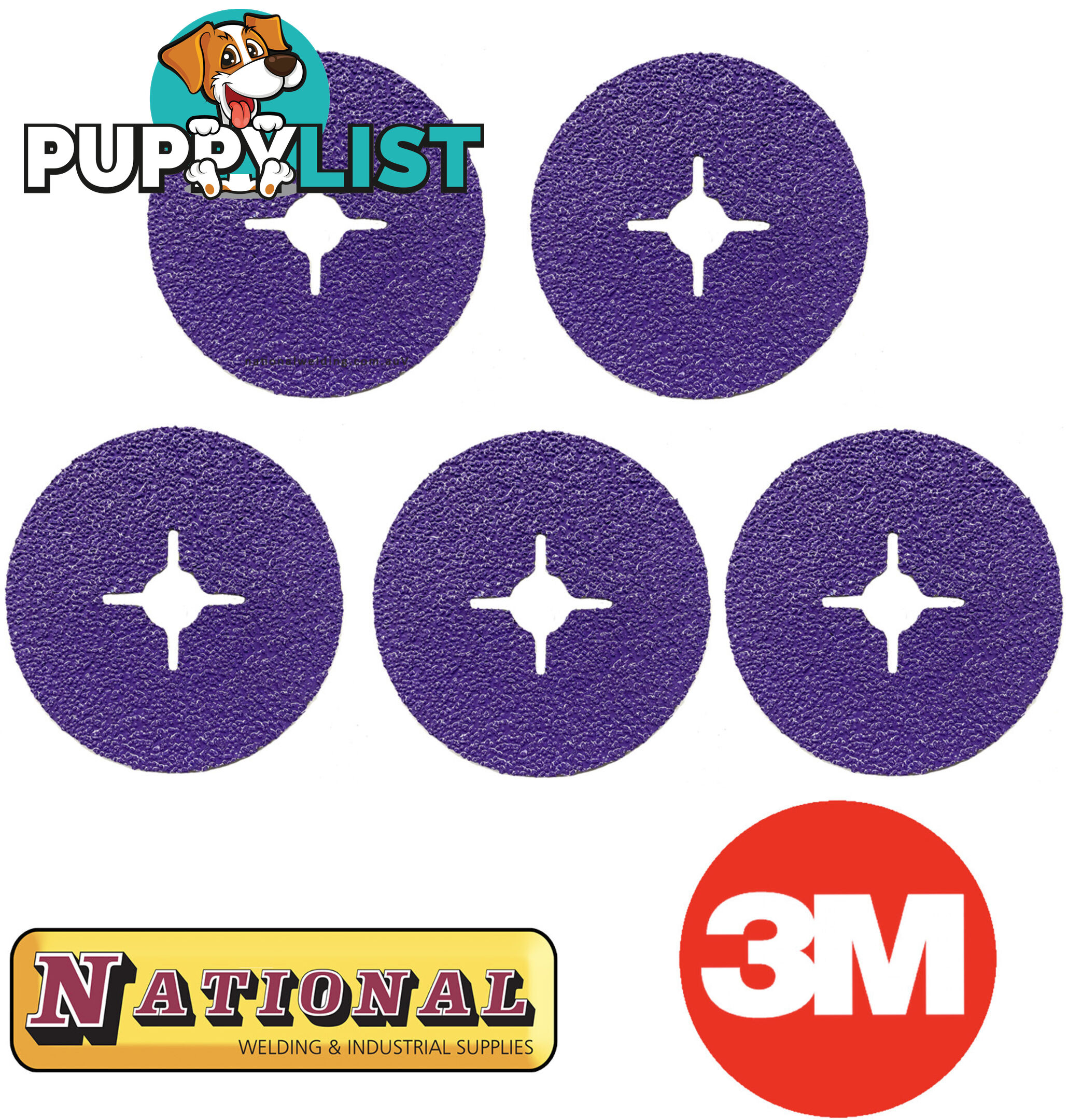 Fibre Disc Pack of 5 982CXPro 125mm 36+ Reengineered 3Mâ¢ Cubitronâ¢ 60440365785-5