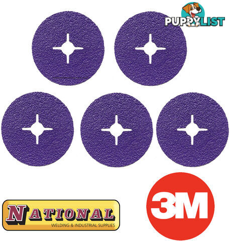 Fibre Disc Pack of 5 982CXPro 125mm 36+ Reengineered 3Mâ¢ Cubitronâ¢ 60440365785-5