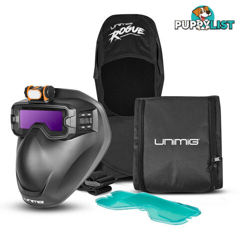 Welding Goggles & Mask Kit Auto Darkening Unimig U21001K