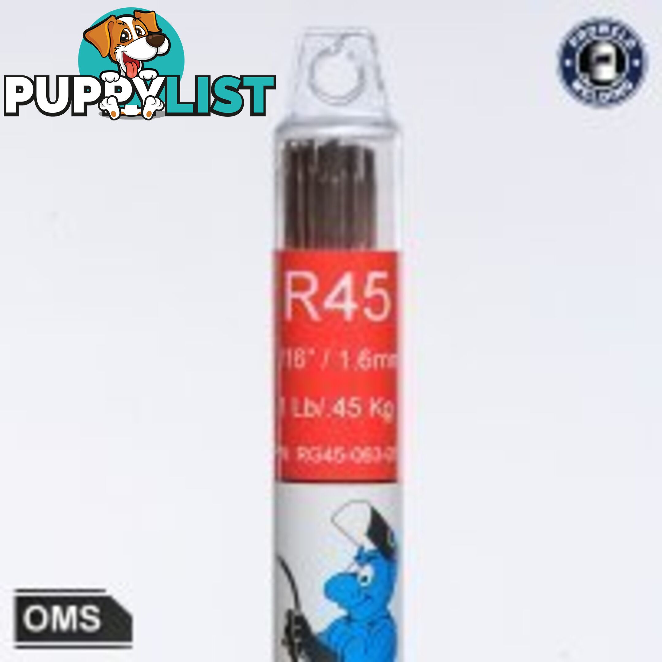 3.2mm 0.5 kg Carbon Steel RG45 Tig & Oxy Welding Rods Blue Demon OMS32M