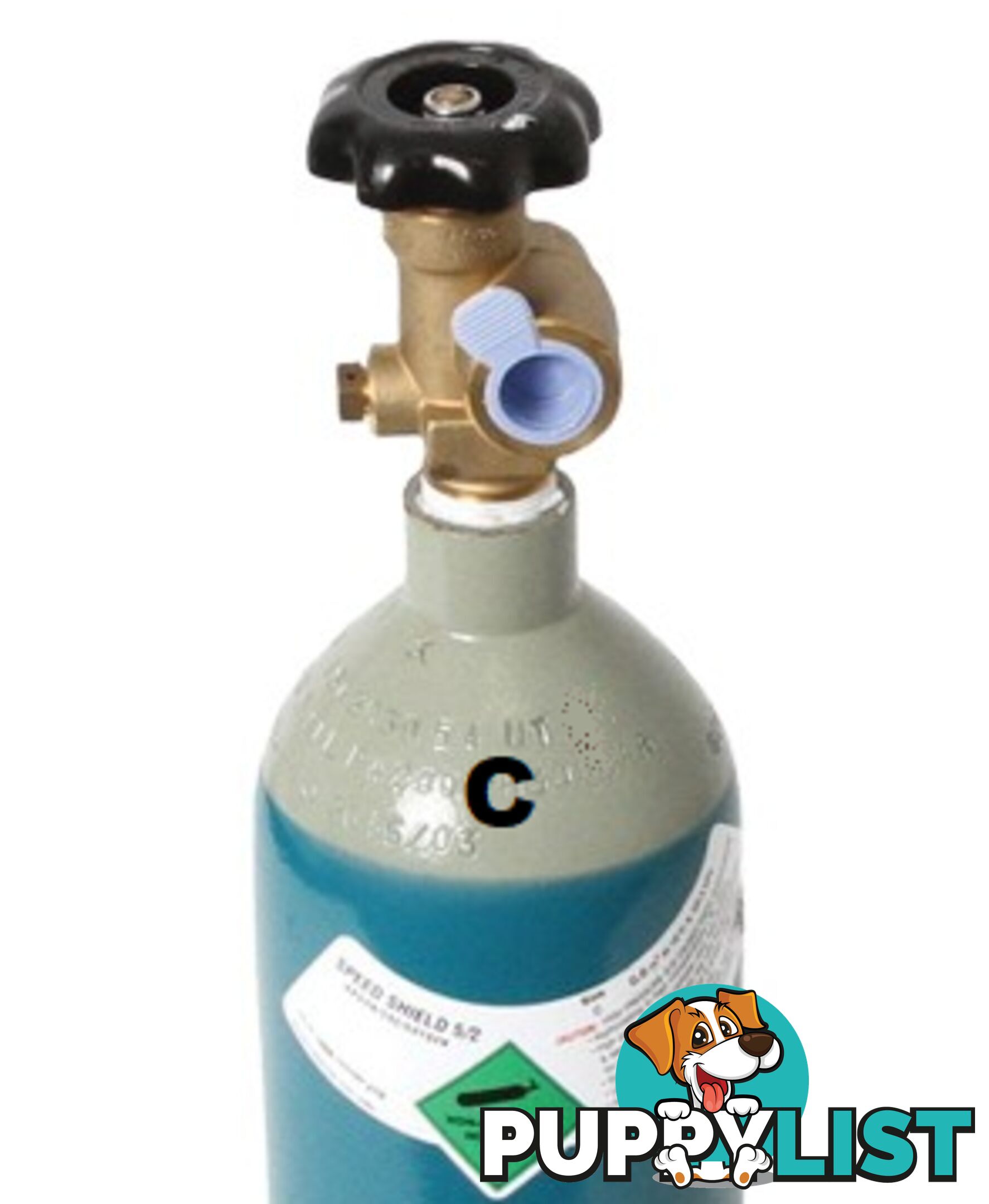 Size C Argon CO2 5/2 (Mixed) MIG Gas Includes Cylinder and Gas GasArCo2C