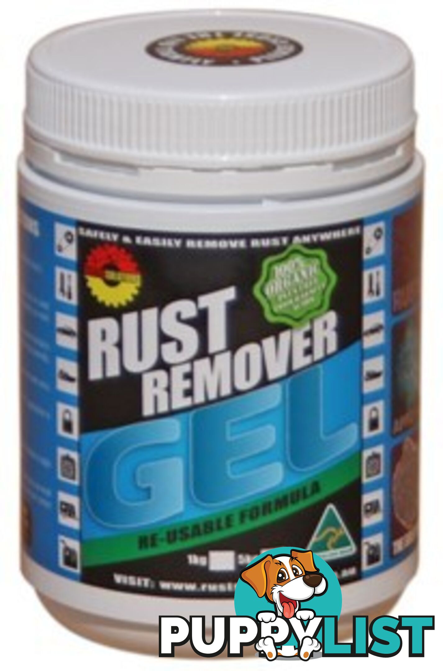 Rust Remover Gel 1kg (1GEL)