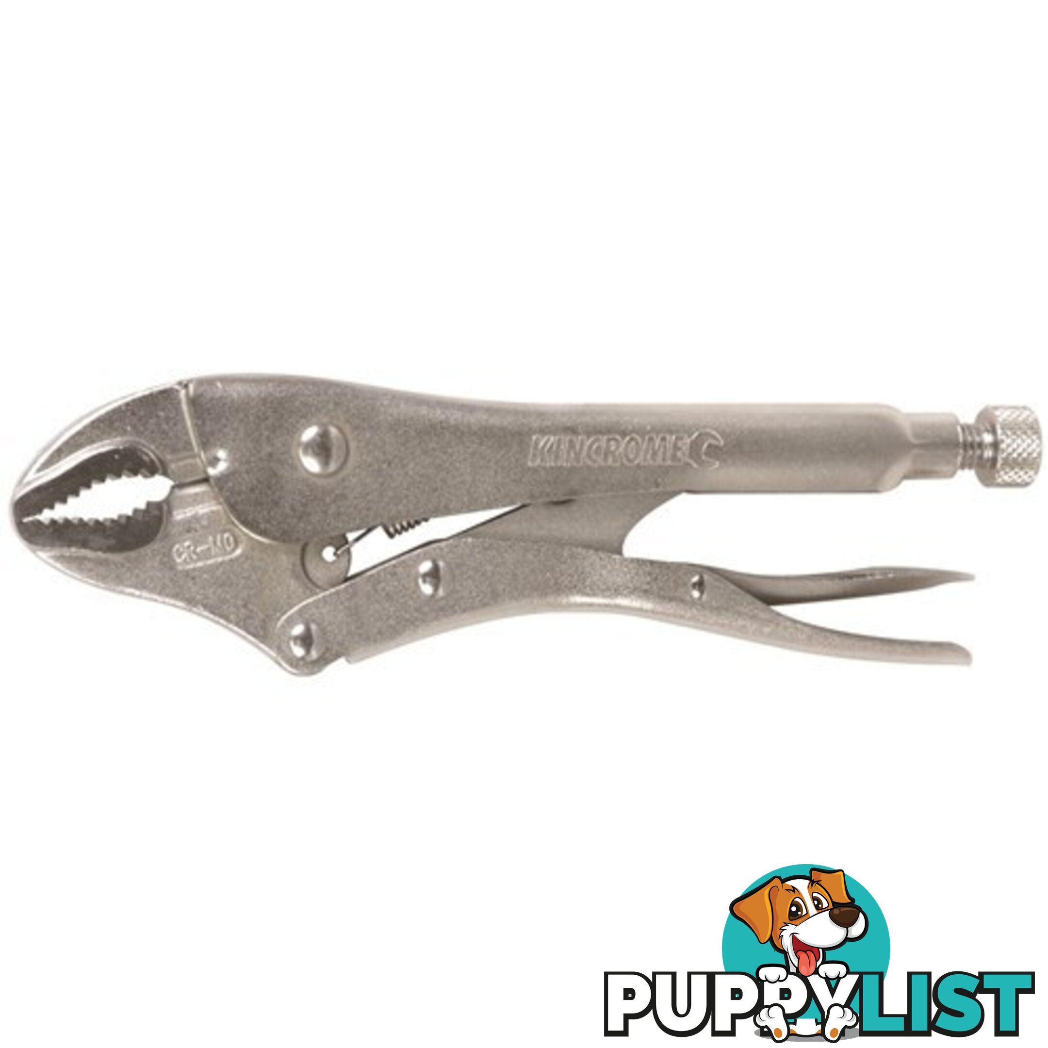 Locking Pliers Curved Jaw 250mm (10") Kincrome K040018