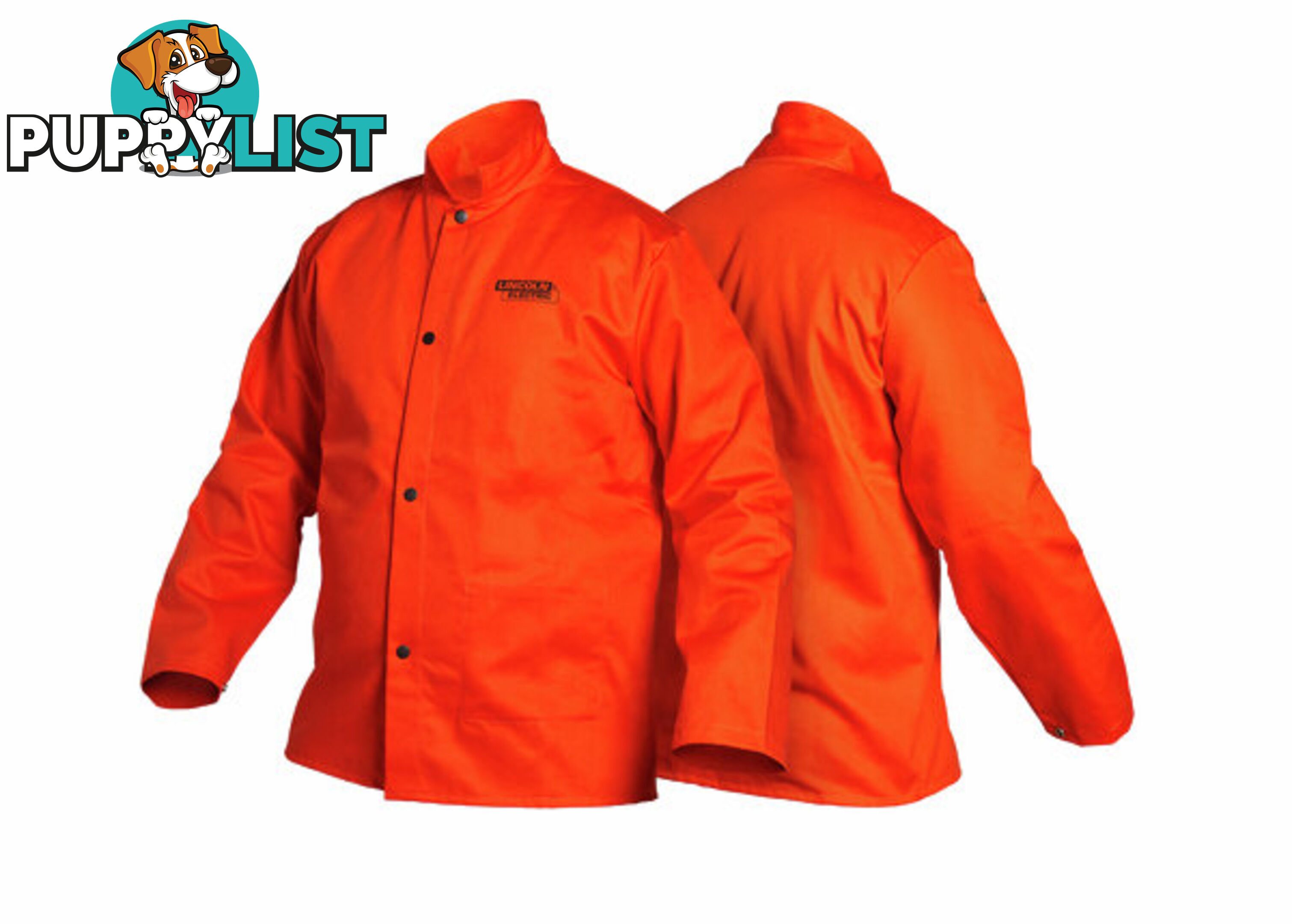 Fire Resistant Safety  Welding Orange Jacket Lincoln K4688