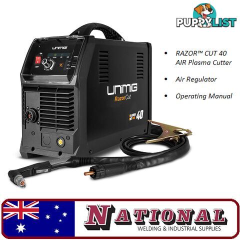 Plasma Cut 40 Air Razorâ¢ With Built-In-Air Compressor Unimig U14001K