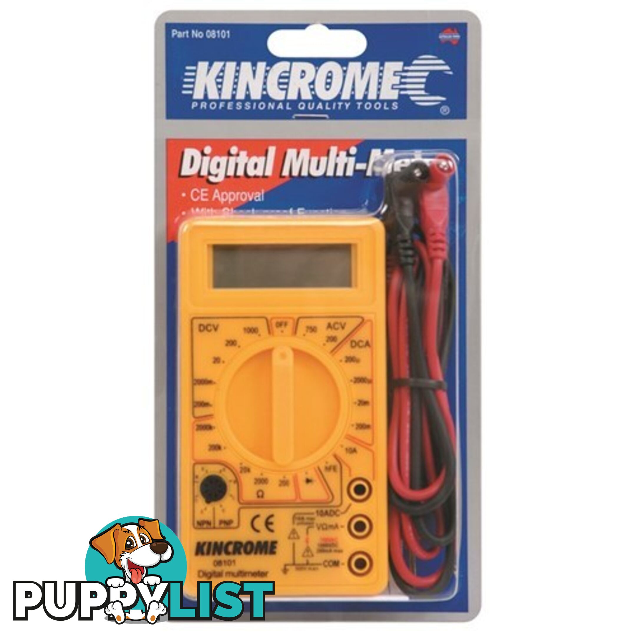 Digital Multi-Meter Kincrome 08101