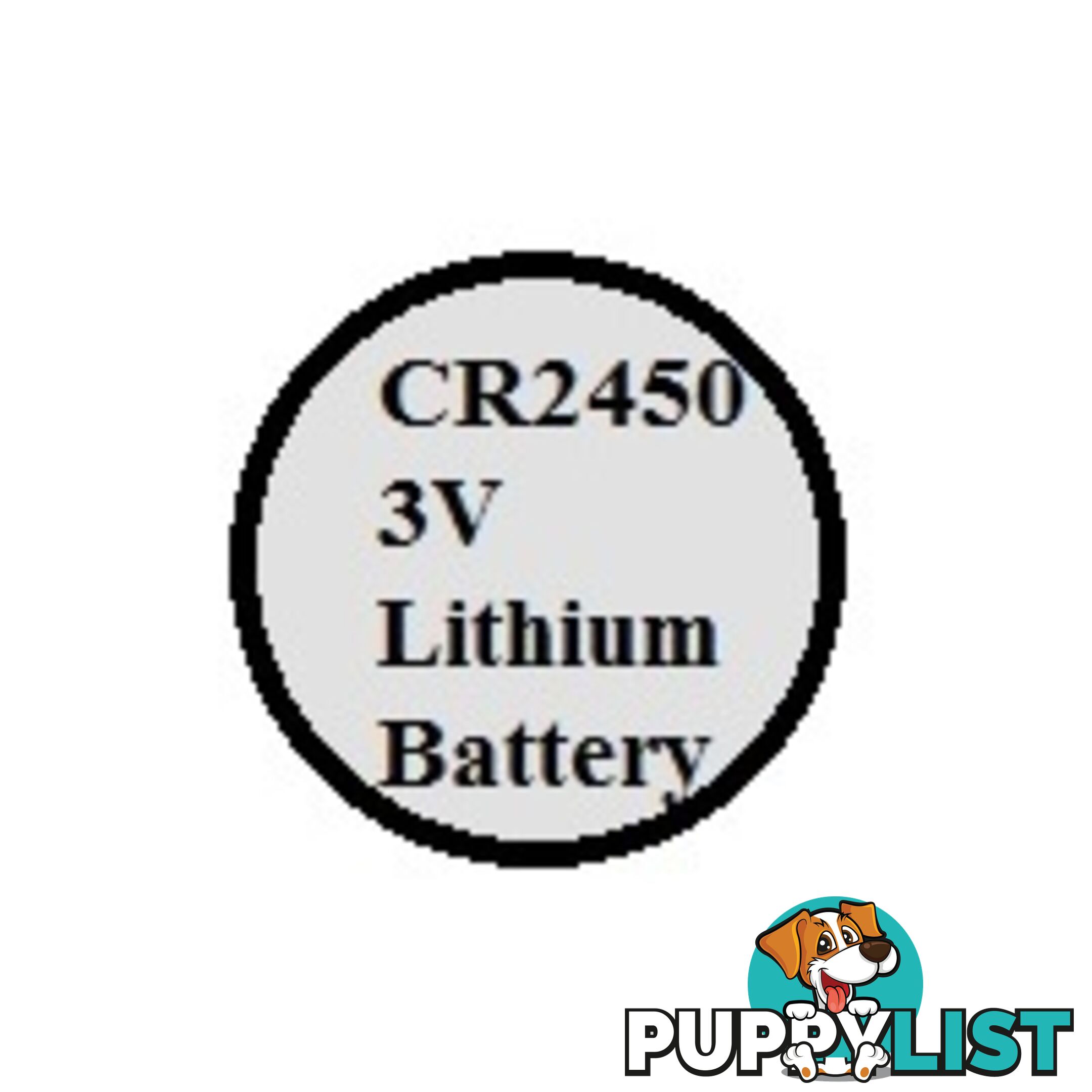 CR2450 Battery Pack of 5