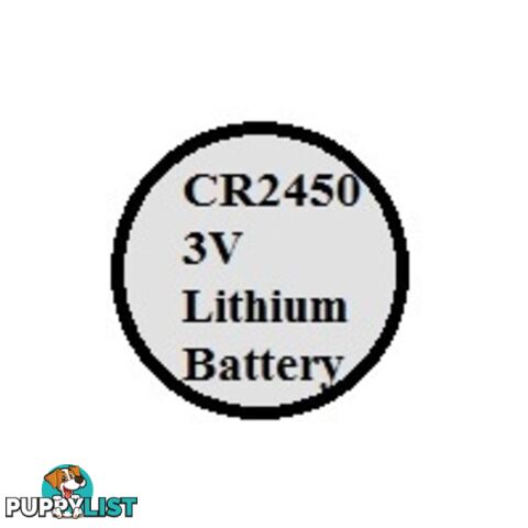 CR2450 Battery Pack of 5