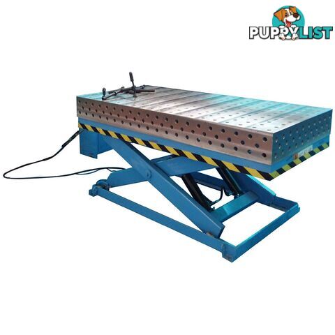 3D Welding Table With Hydraulic Scissor Lift 1500mm X 1000mm X 100mm 16YY1510