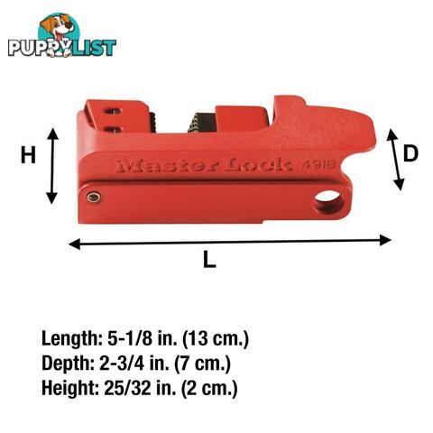 Grip Tightâ¢ Circuit Breaker Lockout Tall and Wide Toggles Materlock 491B