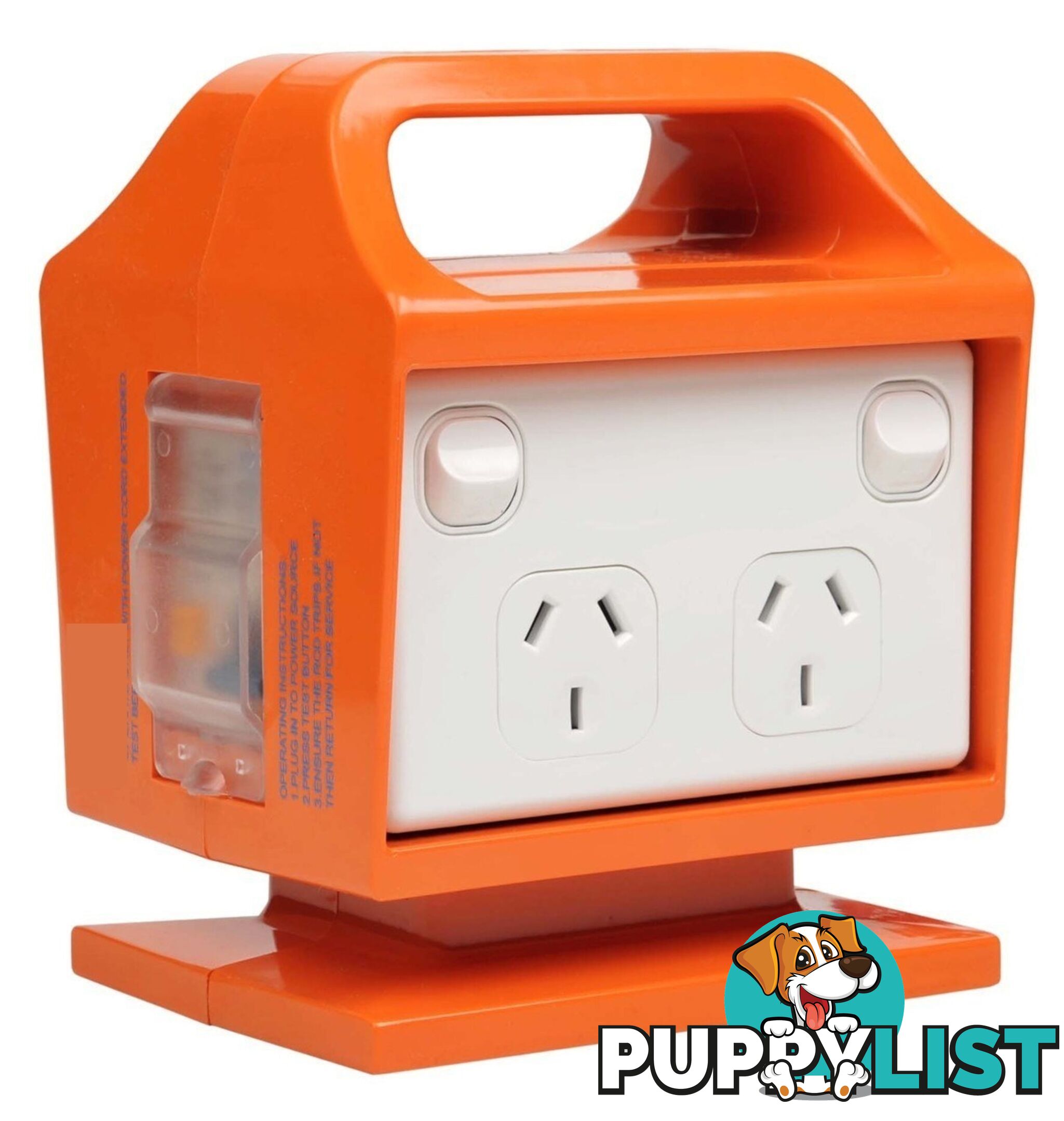 Portable Outlet 4 Way 10 AMP TPPO4W-10A