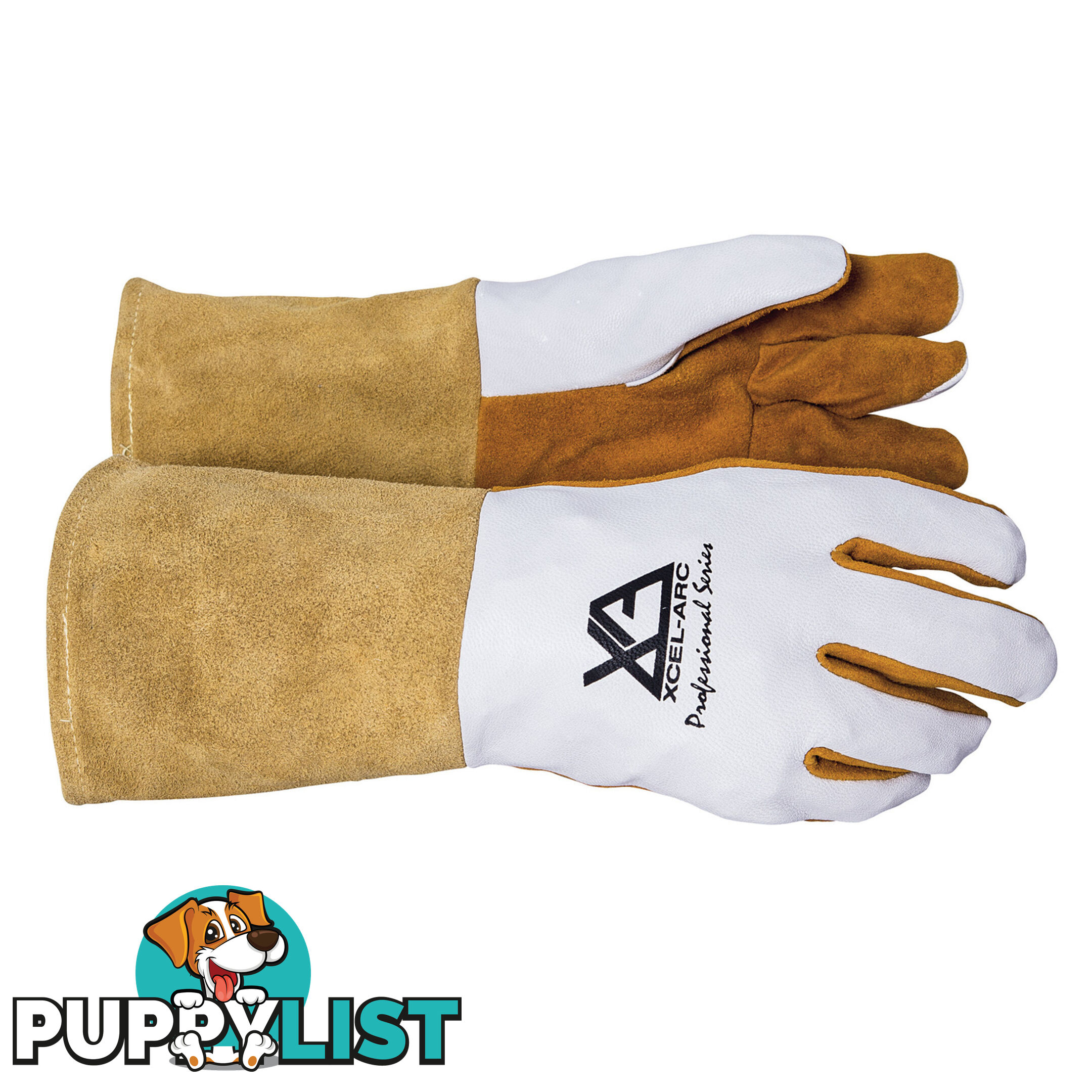 Deer Soft Professional Leather Tig Welding Gloves 310mm Unimig UMWG3-L