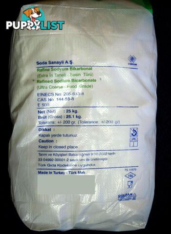 Sodium Bicarbonate Ultra Coarse Soda 15002