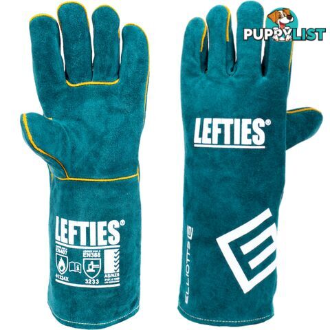 LEFTIESÂ® Welding Gloves 406mm Elliott 4062LHO