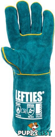 LEFTIESÂ® Welding Gloves 406mm Elliott 4062LHO