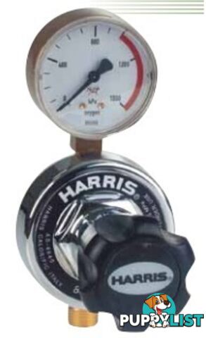 Harris Model 847 Pipeline Reg, Rear Inlet (Acetylene Type)