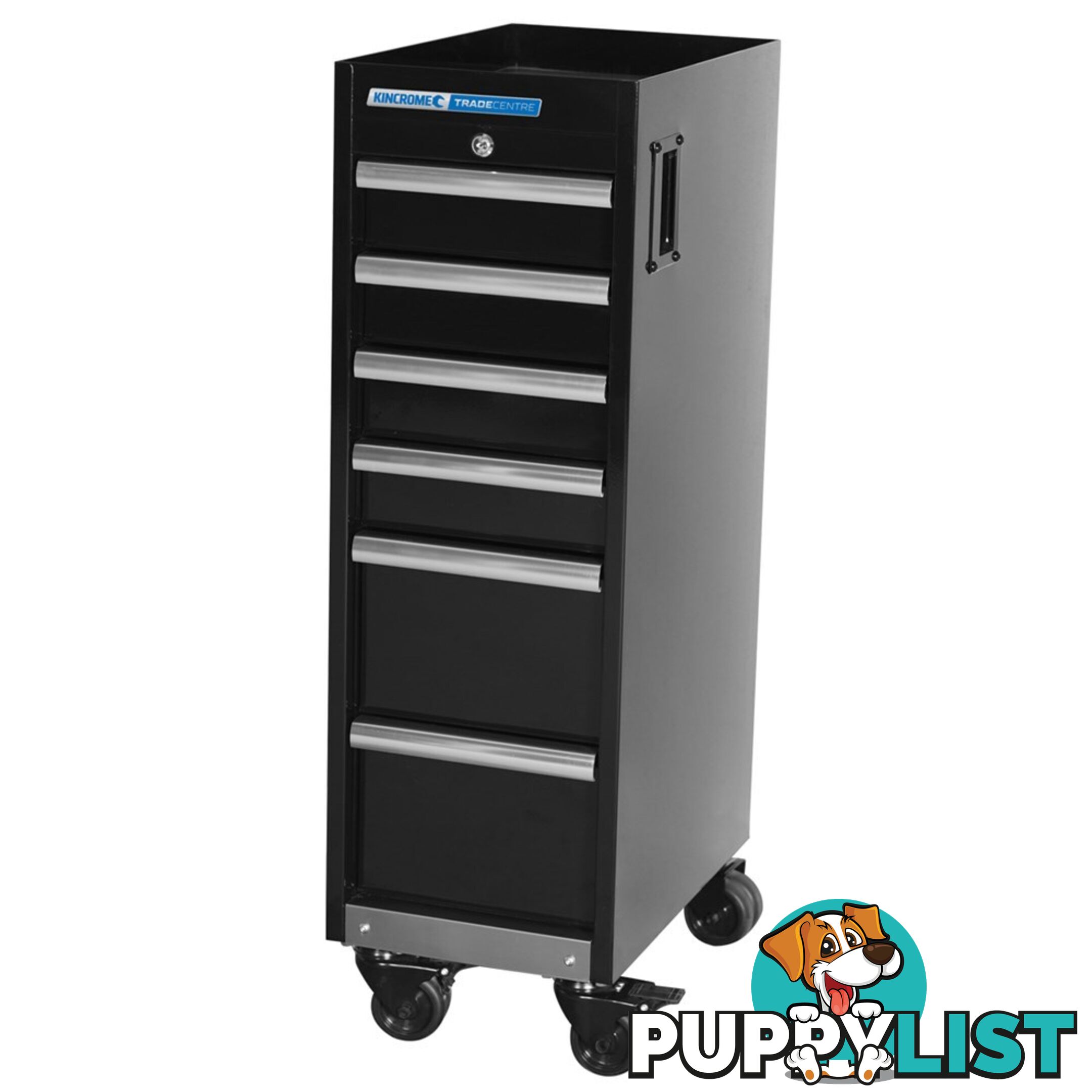 TRADE CENTRE Mobile Service Trolley 6 Drawer (Trolley Only) Kincrome K7369