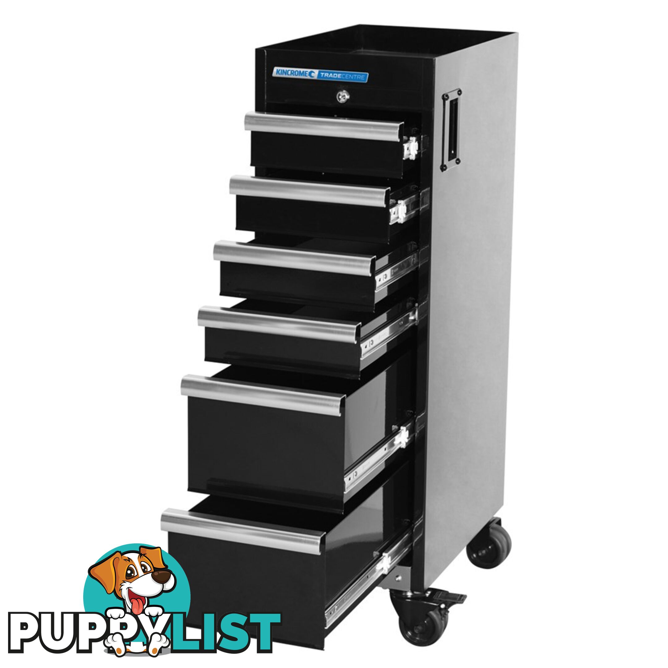 TRADE CENTRE Mobile Service Trolley 6 Drawer (Trolley Only) Kincrome K7369