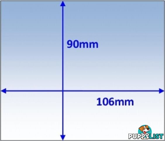 Clear Outer Lens for Reflex (106 X 90mm) PKT 10