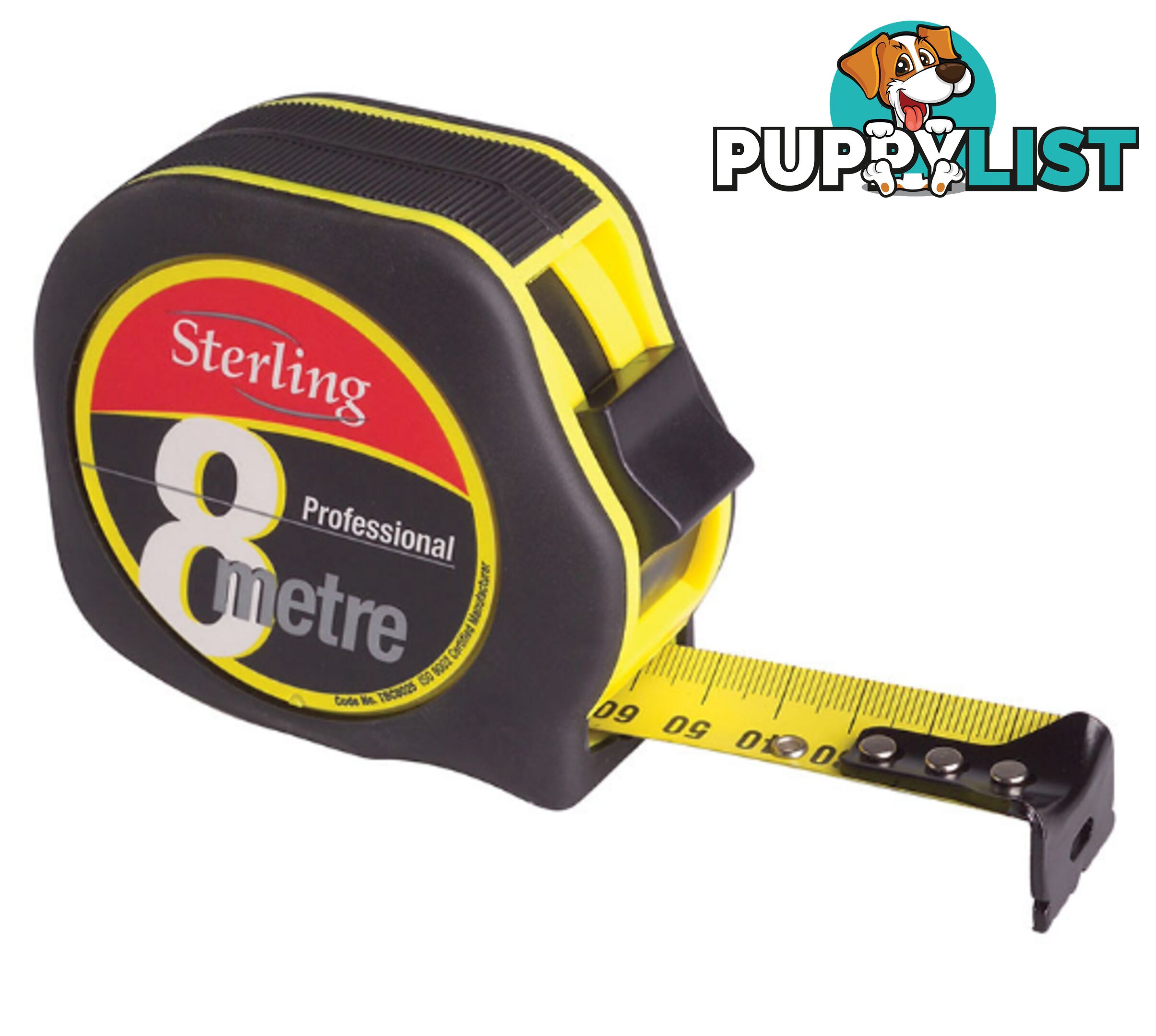 8m X 25mm Sterling Professional Tape Measure TBC8025