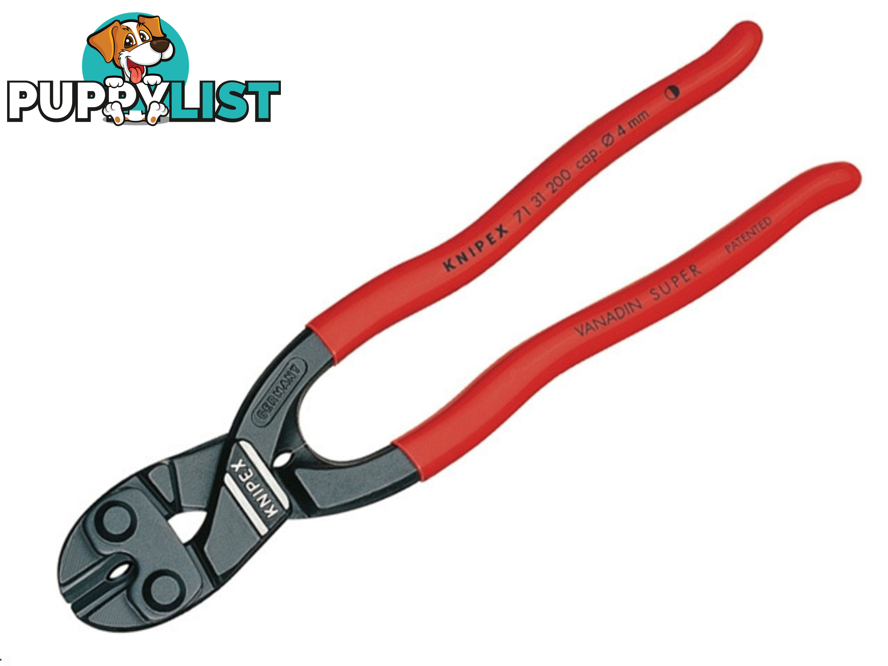 Knipex Compact Bolt Cutter Centre Cut Recess