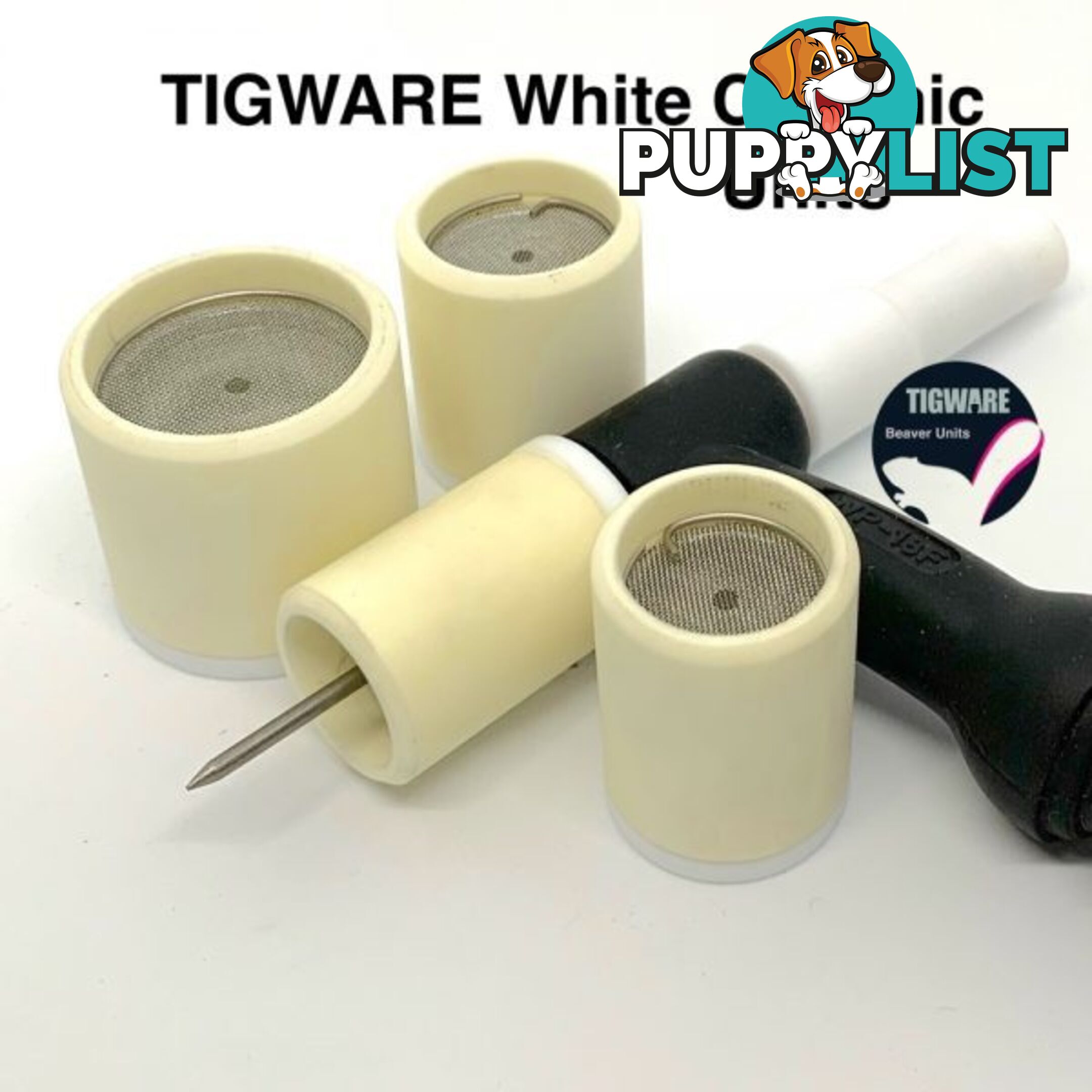 Ceramic Nozzles White Size 16 For 9/20 and 17/18/26 Series Torch