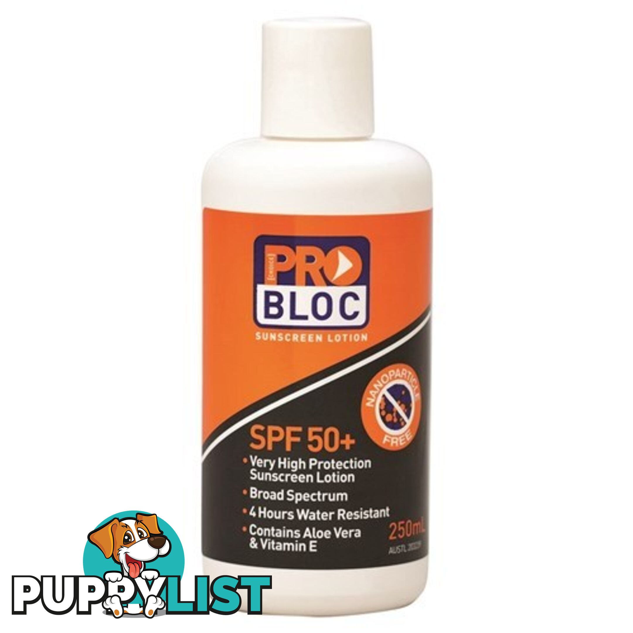 ProChoiceÂ® Probloc 50+ Sunscreen 250mL SS250-50