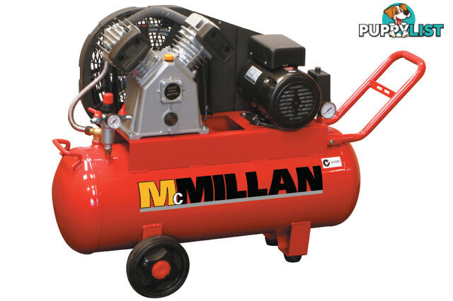 McMillan Petrol Driven Air Compressor on 70L Tank