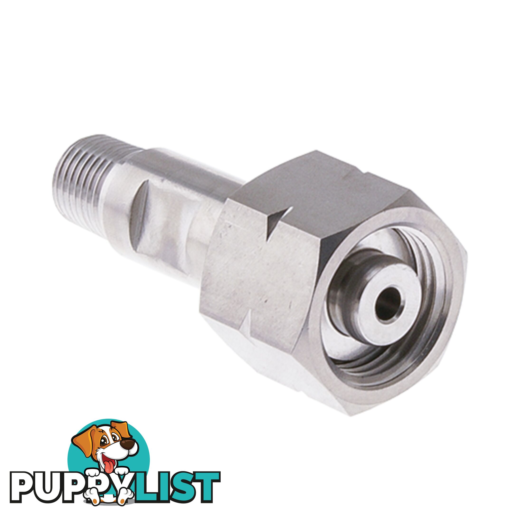 Inlet Connections German Standards Nut and Stem Stainless Steel DIN 01 - 1/4" NPT