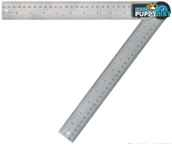 360Â° Protractor & 300mm Combination Ruler Accud AC-821-012-01