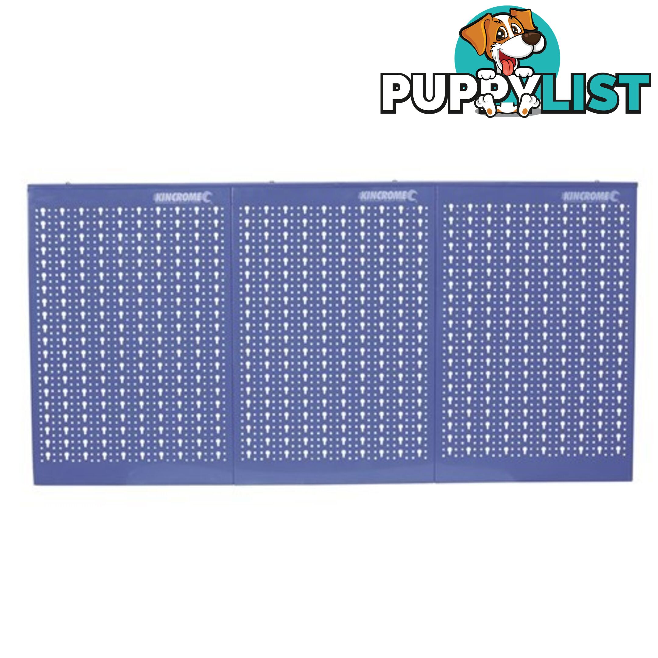 Peg Board with 40 Hooks 3 Piece Kincrome K7048