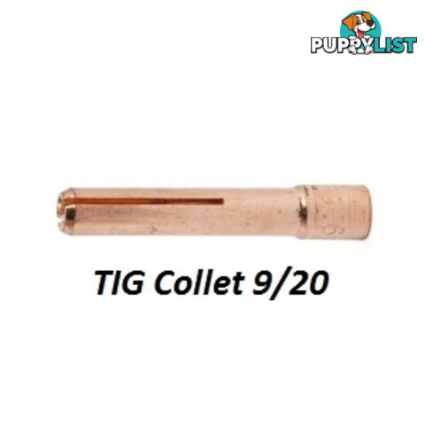 Collet 1.6mm For 9/20 Torch 13N22 Pkt : 5