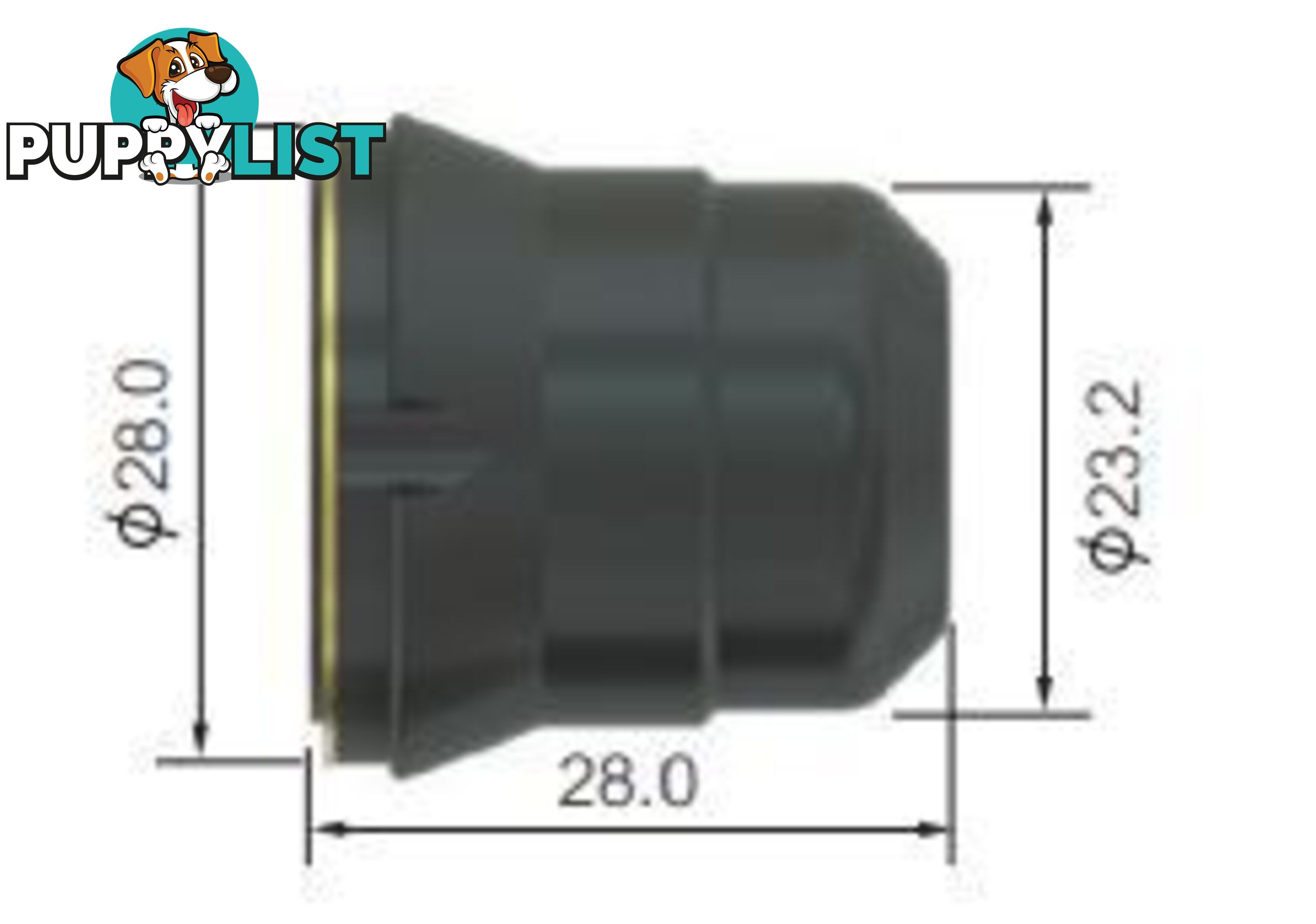 Retaining Cap 6 Holes For Cutmatic 45 Plasma WIA SCP2530-6