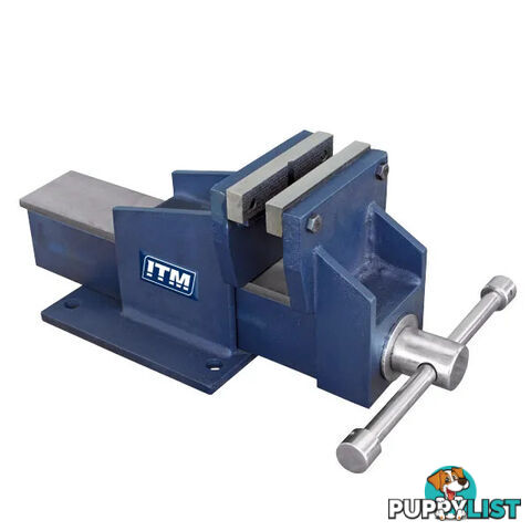 TM102-125 125mm Fabricated Steel Bench Vices - Straight Jaw