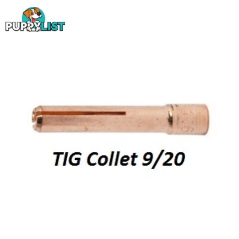 Collet 0.5 mm For 9/20 Torch 13N20 Pkt : 5