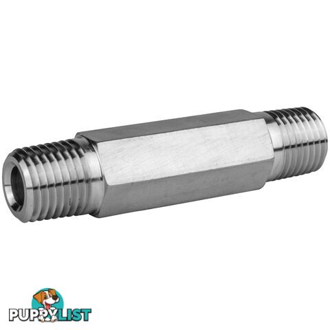 Genlok Adaptor 1/4"NPT M - 1/4 NPT M 2.5" Tesuco SS-PHLN-NT4-2.5