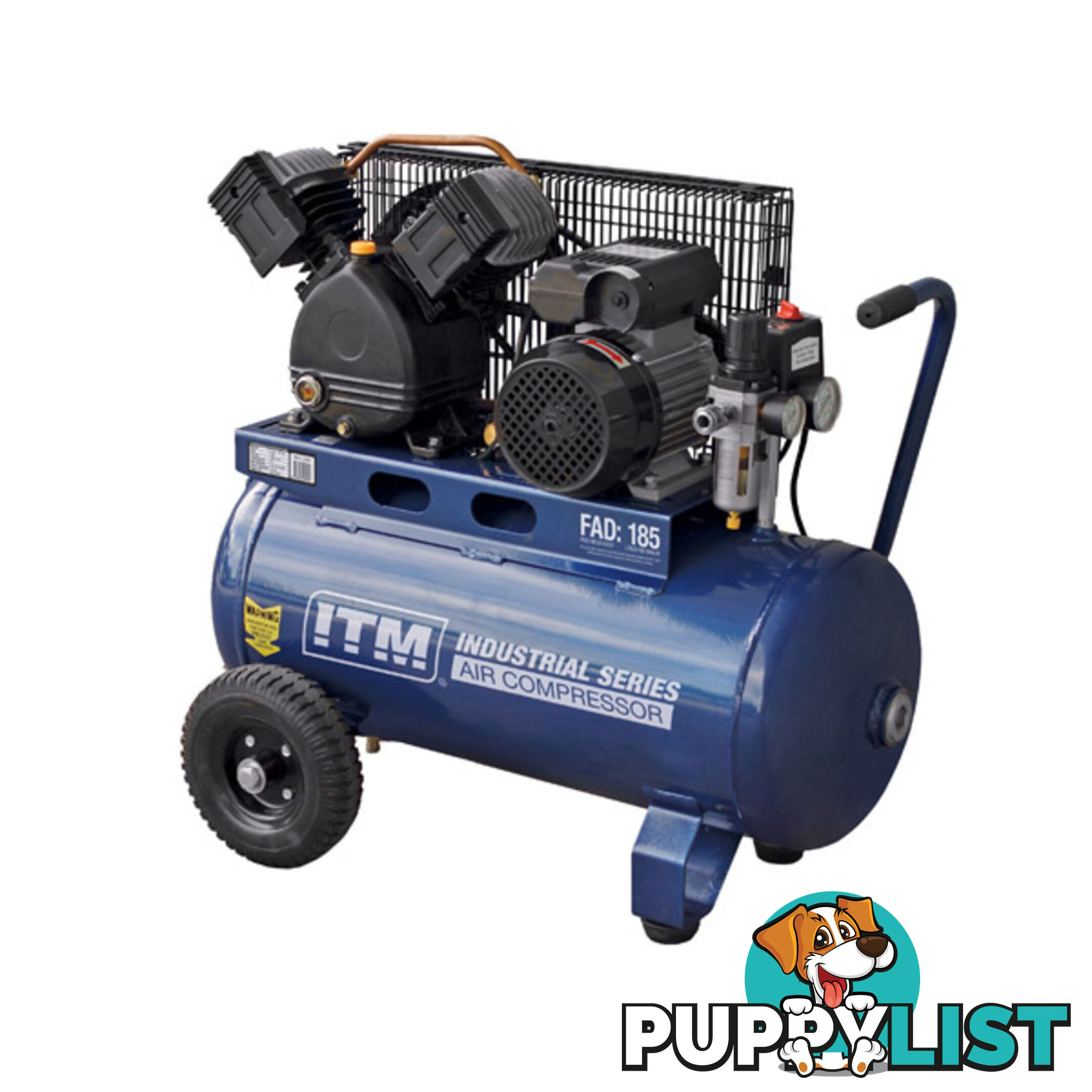 Air Compressor Belt Drive 2.2HP 50 Litres ITM TM351-22050