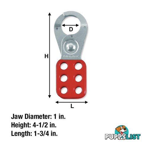 Steel Lockout Hasp Master lock 420