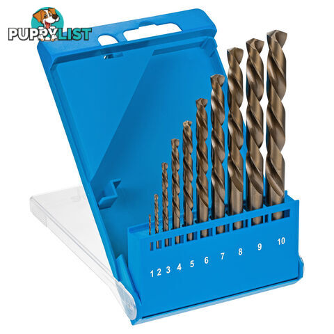 Jobber Drills - Left Hand Drills 10 Pieces Sutton Tool D202LH10M