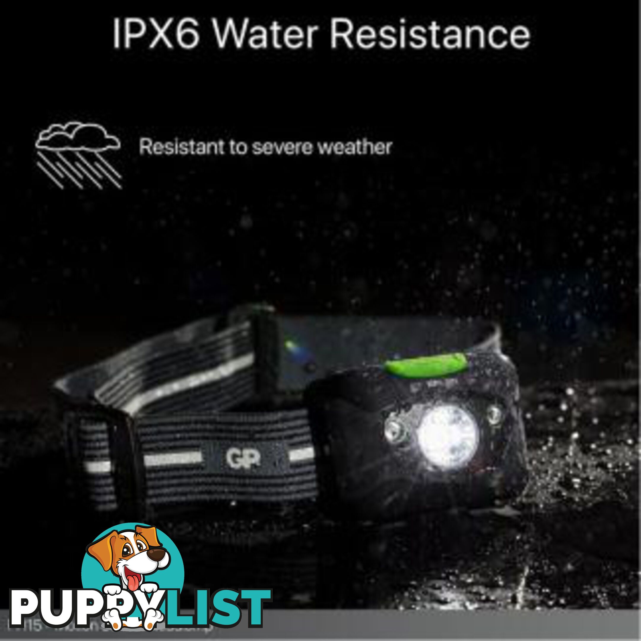 Headlamp GP XPLOR Motion Sensor PH15 GPPH15E-2B1